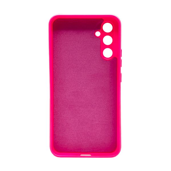 Чохол Original Soft Touch Case for Samsung A24-A245 Ultra Pink with Camera Lens