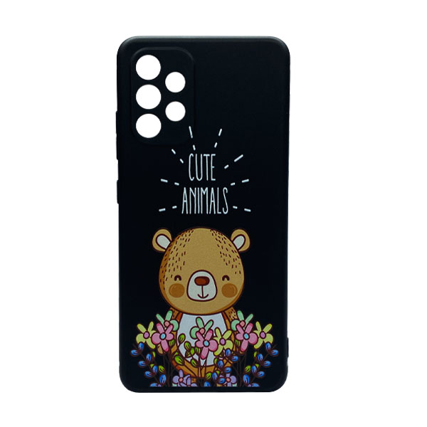 Чехол Wave Cute Case для Samsung A23-2022/A235-2022 Black Feel Cute with Camera Lens