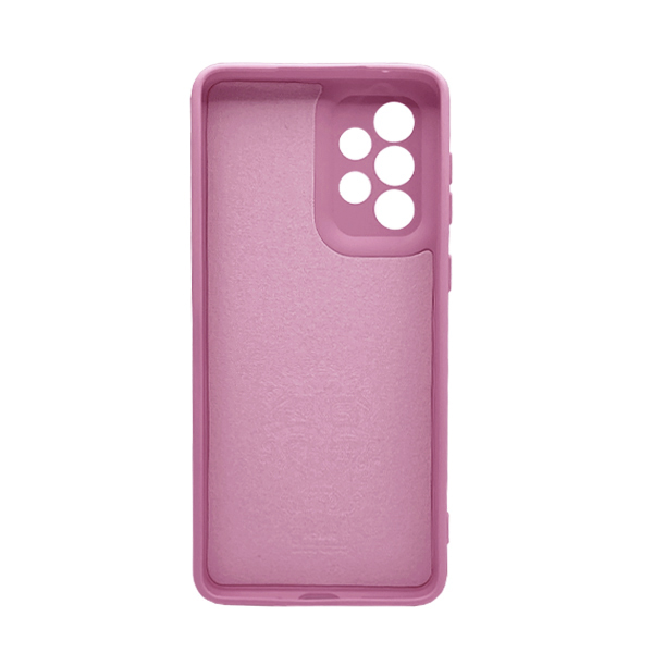 Чохол Original Soft Touch Case for Samsung A33-2022/A336 Pink with Camera Lens