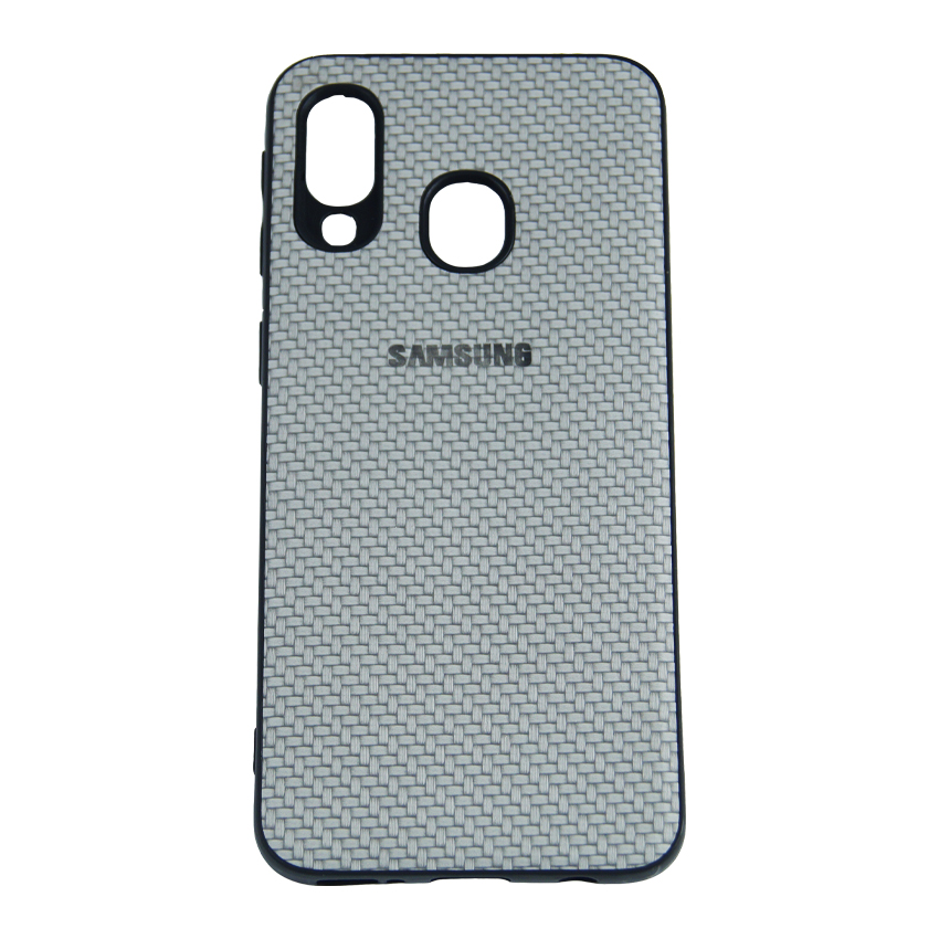 Чохол Carbon для Samsung A40-2019/A405 Grey