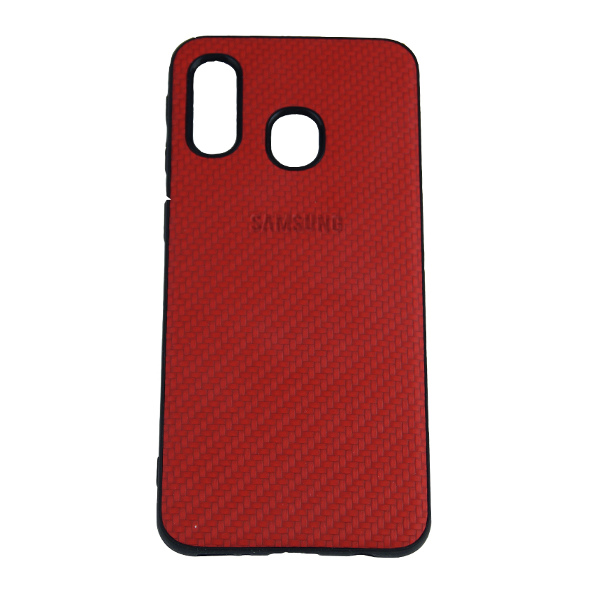 Чохол Carbon для Samsung A40-2019/A405 Red