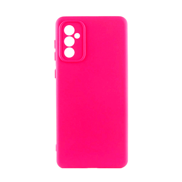 Чехол Original Soft Touch Case for Samsung A55-2024/A556 Ultra Pink with Camera Lens