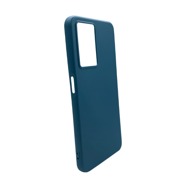Чехол Original Soft Touch Case for Oppo A57/A57s/A57e 4G Dark Blue with Camera Lens