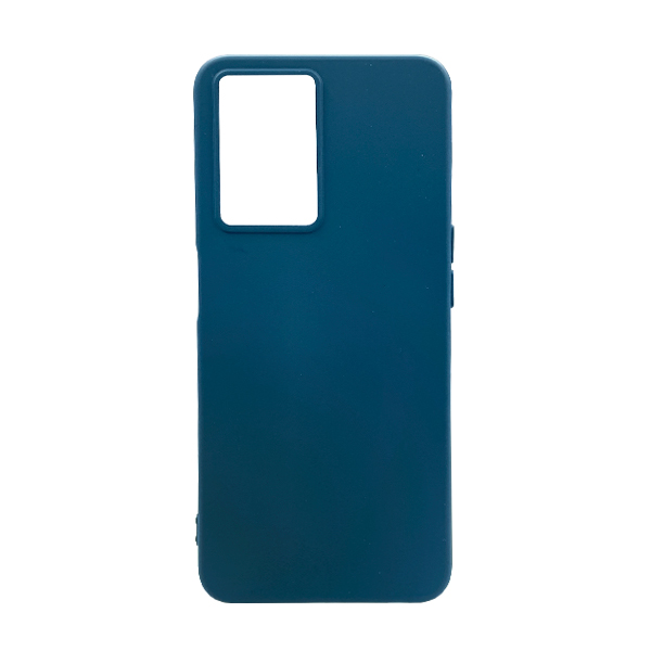 Чохол Original Soft Touch Case for Oppo A57/A57s/A57e 4G Dark Blue with Camera Lens