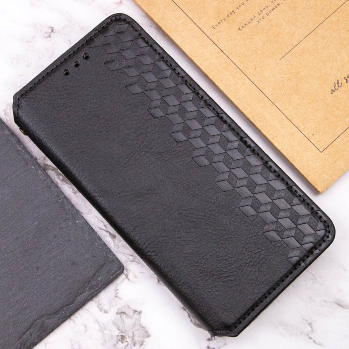 Чохол-книжка для смартфона Rubic Leather for Samsung Galaxy A25 Black