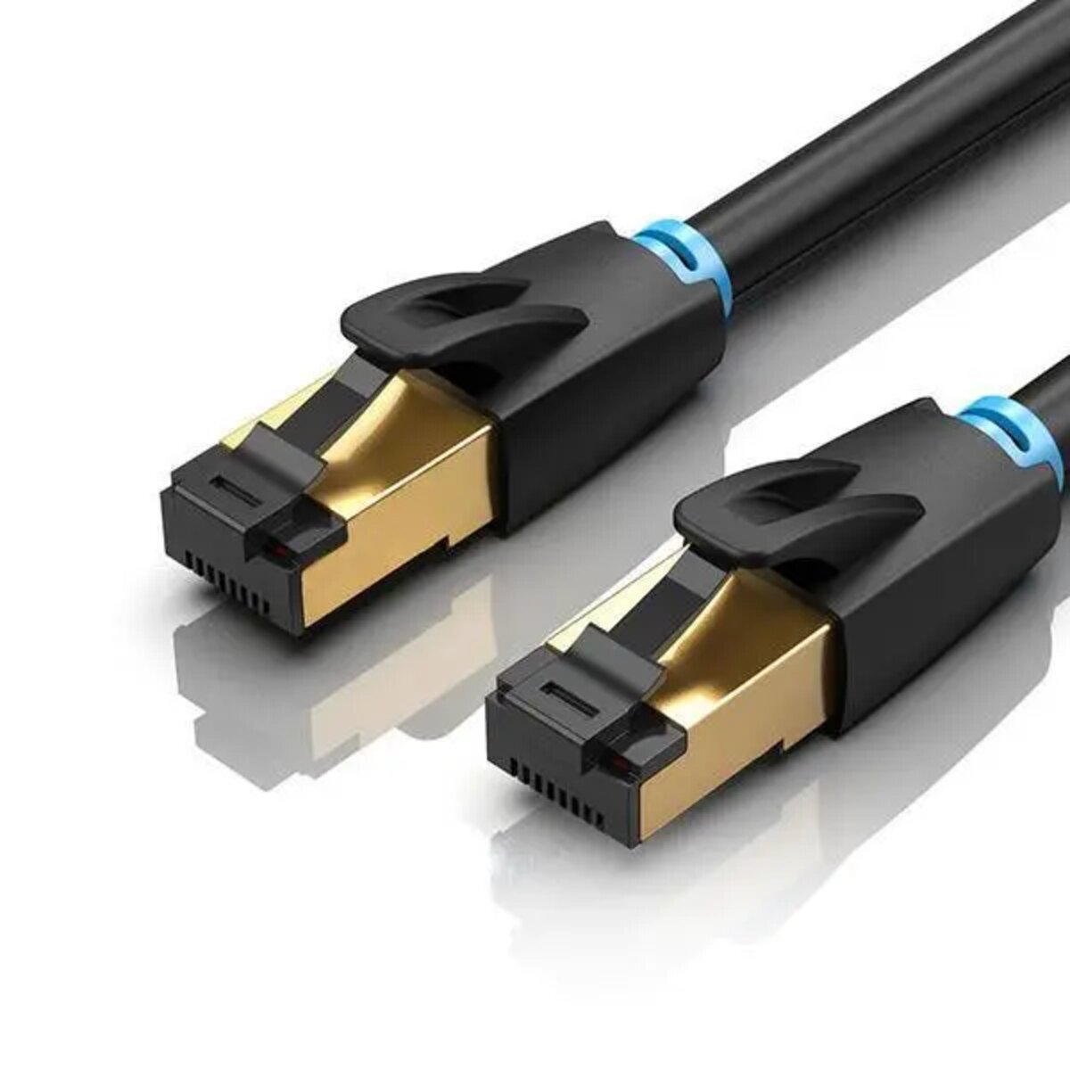 Мережевий кабель Vention Cat.8 SFTP Patch Cable 3M Black (IKABI)