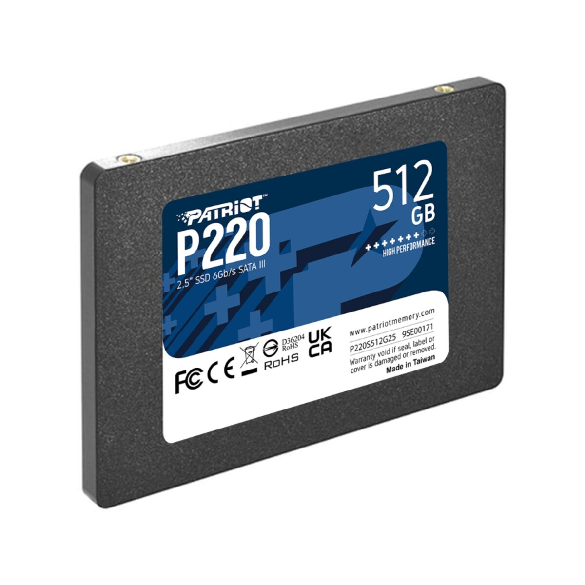 SSD Patriot P220 512GB 2.5" 7mm SATAIII