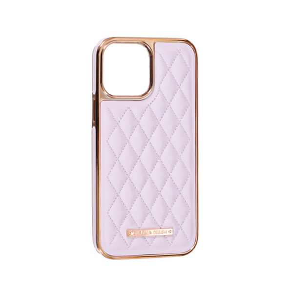 Чохол Puloka Leather Case для iPhone 13 Pro Purple