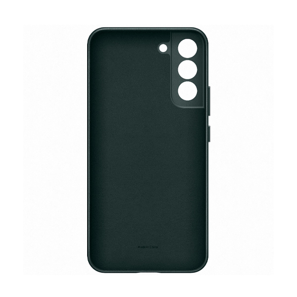 Чехол накладка Samsung S906 Galaxy S22 Plus Leather Cover Forest Green (EF-VS906LGEG)