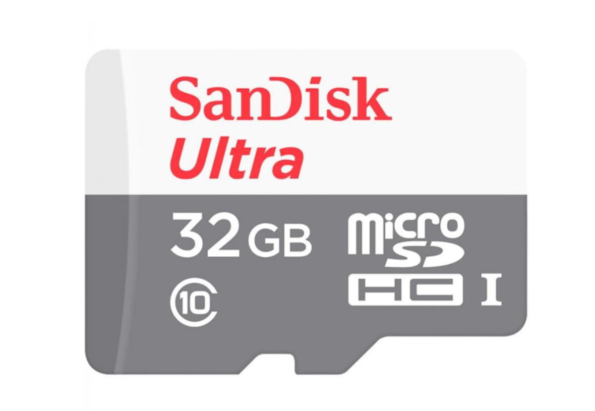 microSDHC (UHS-1) SanDisk Ultra 32Gb class 10 A1 (100Mb/s) (adapter SD)