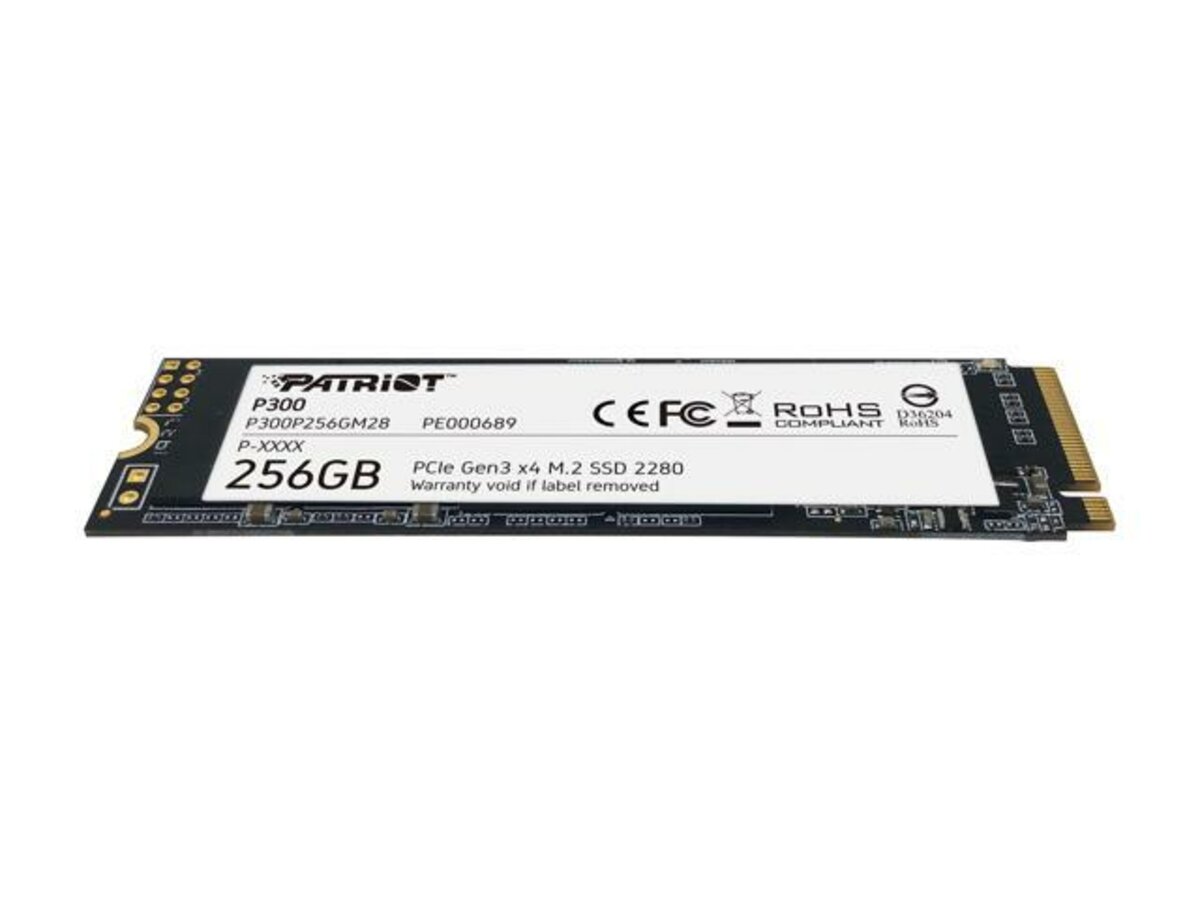 SSD M.2 Patriot P300 256GB NVMe 2280 PCIe 3.0 3D TLC