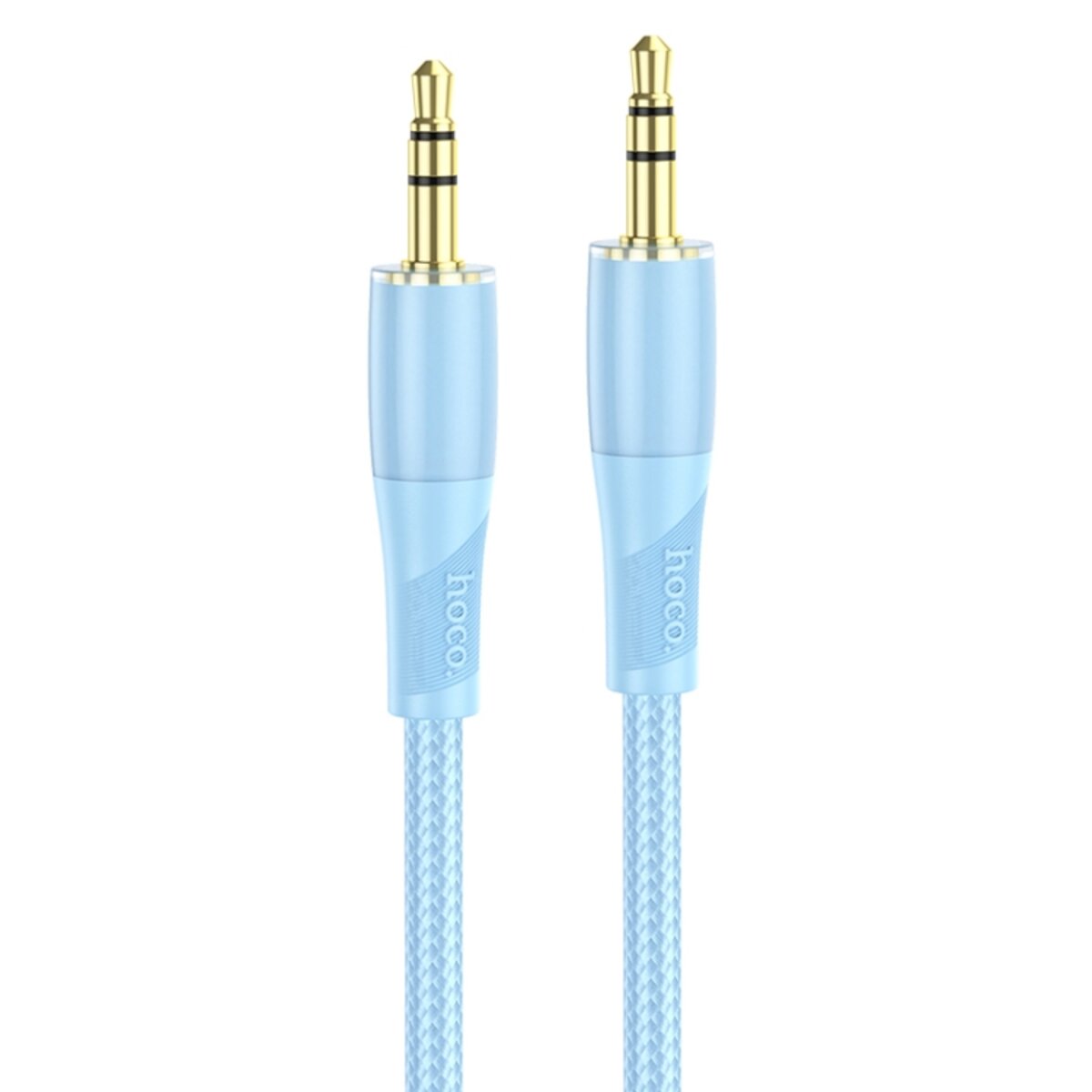 Аудiокабель HOCO UPA25 Transparent Discovery Edition AUX audio cable Blue