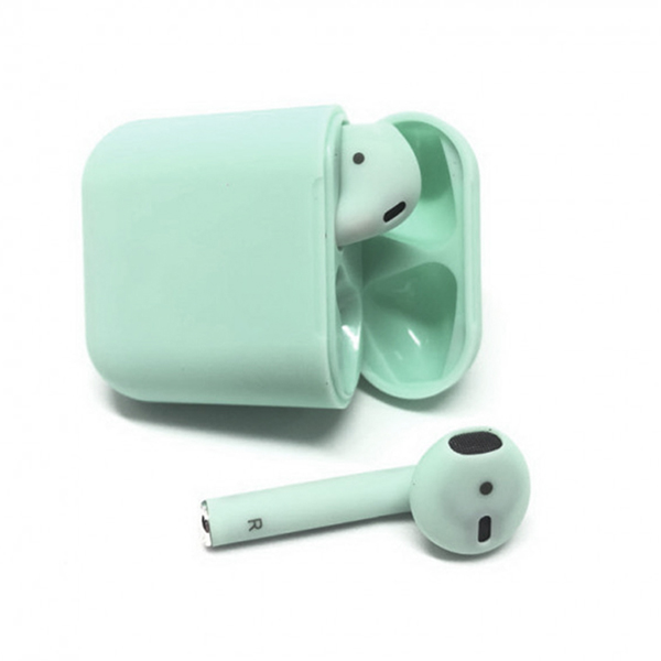 Bluetooth Навушники Air in Pods i12-TWS + Pop Up Green