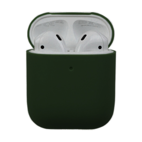 Футляр для наушников AirPods 2 Ultra Thin Case Dark Green