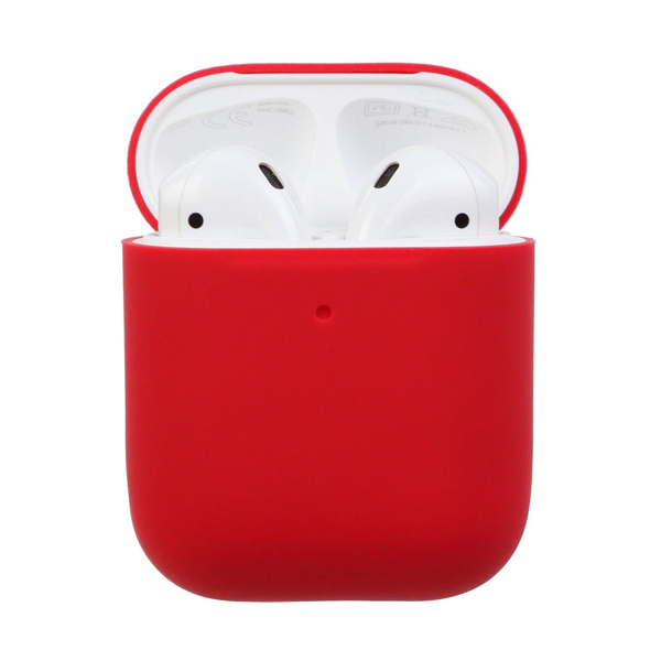 Футляр для навушників AirPods 2 Ultra Thin Case Red