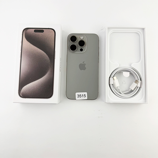 Apple iPhone 15 Pro 256GB Natural Titanium Б/У №3515 (Стан 9/10)