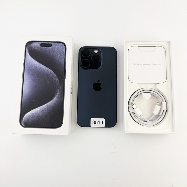 Apple iPhone 15 Pro 128GB Blue Titanium Б/У №3519 (Стан 8/10)