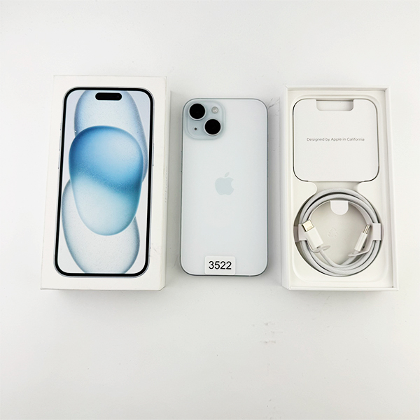 Apple iPhone 15 128GB Blue UA Б/У №3522 (Стан 9/10)
