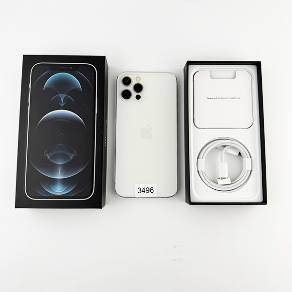 Apple iPhone 12 Pro 256GB Silver Б/У №3496 (Стан 8/10)