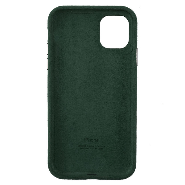 Чехол Alcantara для Apple iPhone 11 Pro Pine Green