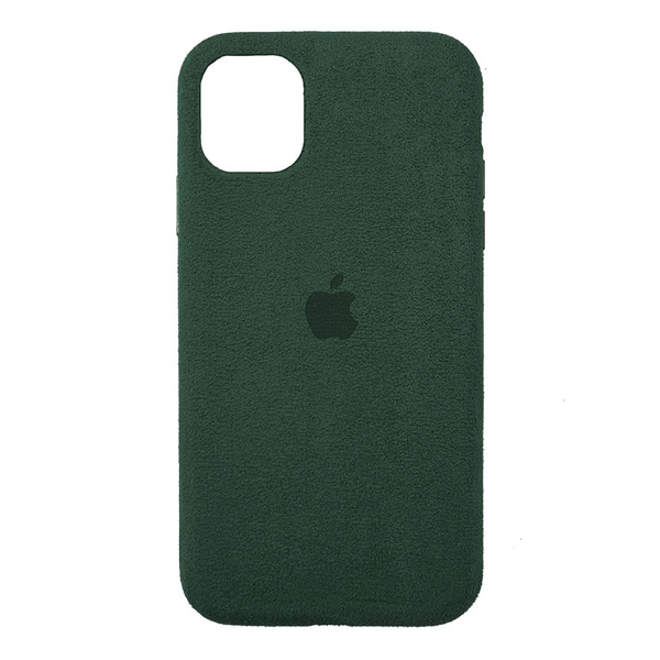 Чехол Alcantara для Apple iPhone 11 Pro Pine Green