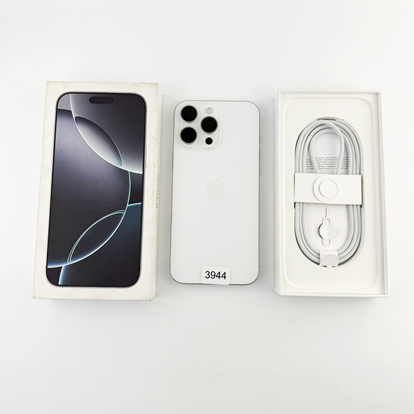 Apple iPhone 16 Pro Max 256GB White Titanium Б/У №3944 (Стан 9/10)