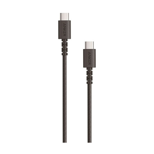 Кабель Anker Powerline Select+ USB-C to USB-C 2.0 1.8m Black (A8033H11)