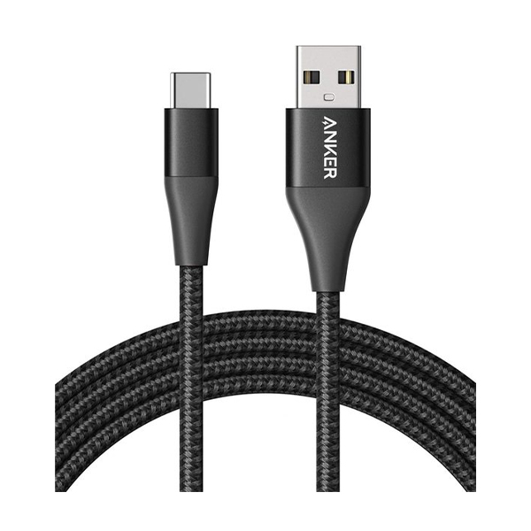 Кабель Anker Powerline+ II USB-C to USB-A 0.9m Black (A8462H11)