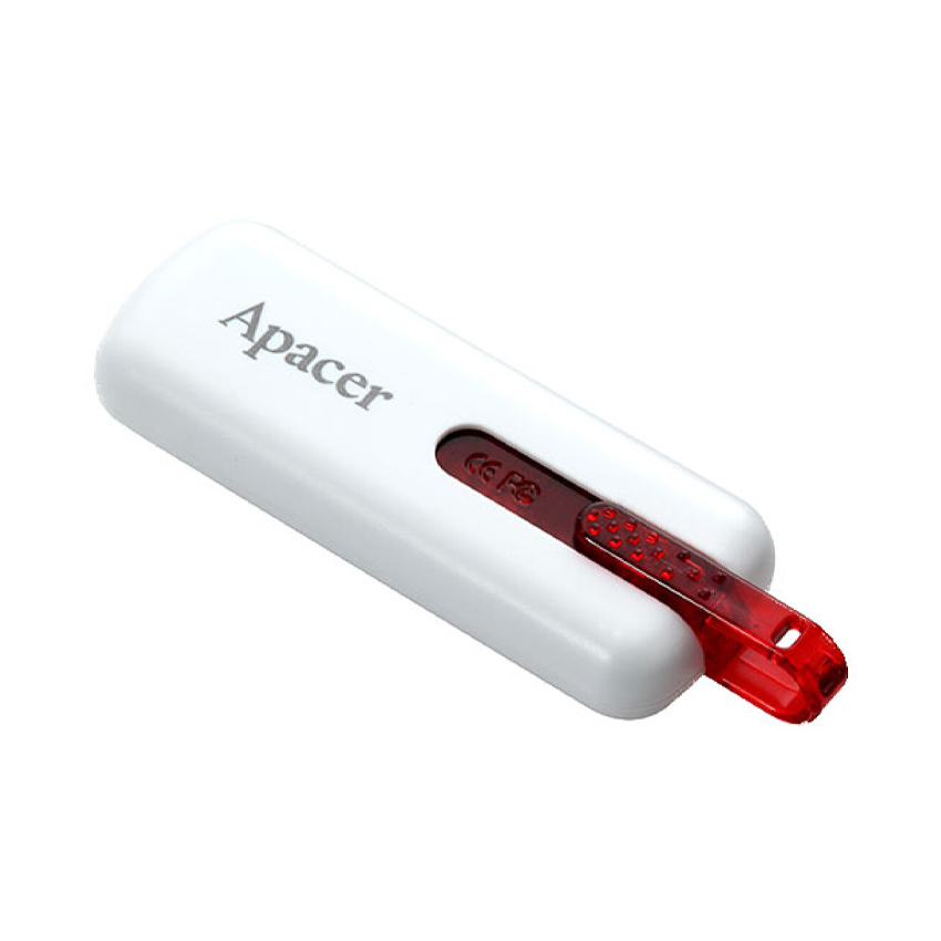 Флешка Apacer 64 GB AH326 White (AP64GAH326W-1)