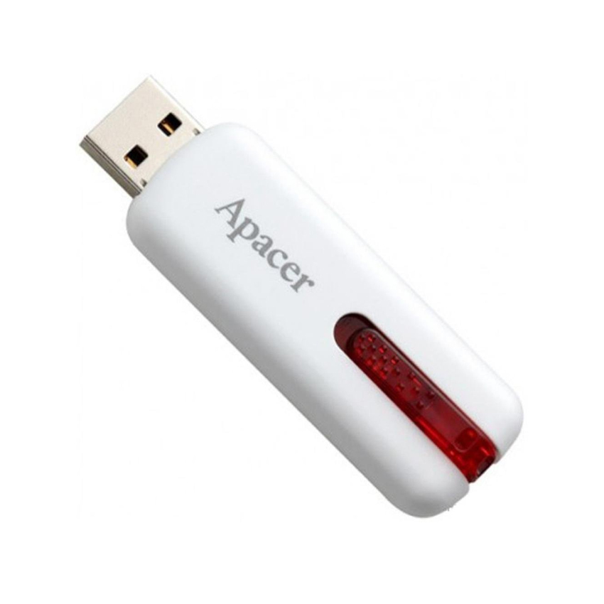 Флешка Apacer 64 GB AH326 White (AP64GAH326W-1)