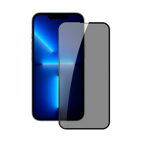 Захисне скло для iPhone 13 Pro Max/14 Plus 5D Black (тех.пак) Matte