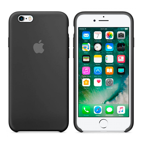 Чехол Soft Touch для Apple iPhone 6/6S Black