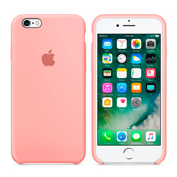 Чехол Soft Touch для Apple iPhone 6/6S Light Pink