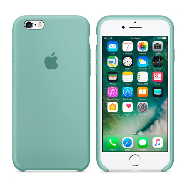 Чехол Soft Touch для Apple iPhone 6/6S Sea Blue