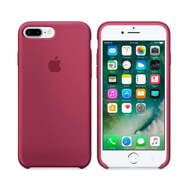 Чехол Soft Touch для Apple iPhone 8 Plus Rose Red