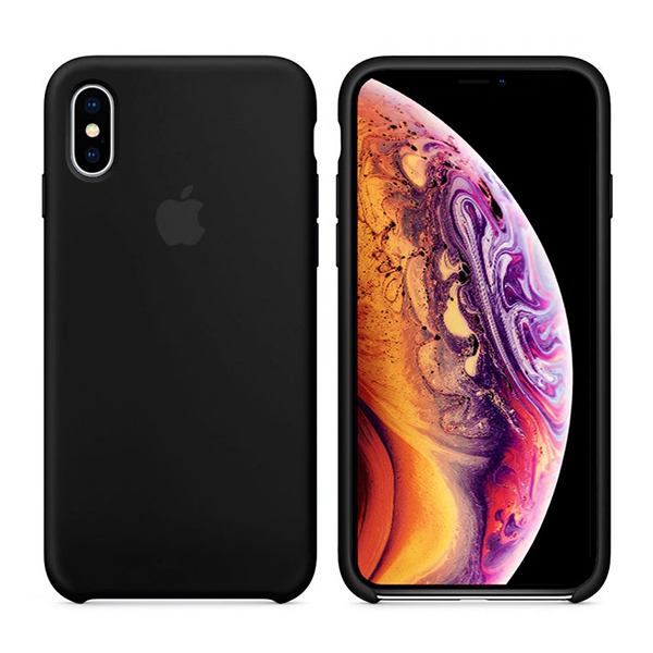 Чехол Soft Touch для Apple iPhone XS Max Black