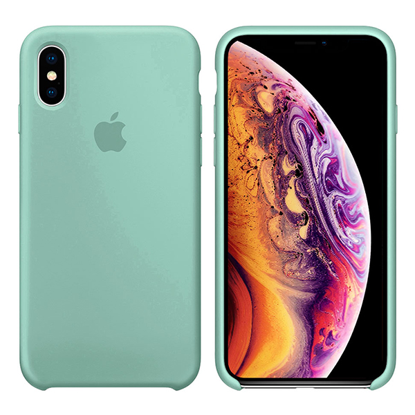 Чехол Soft Touch для Apple iPhone X/XS Sea Blue