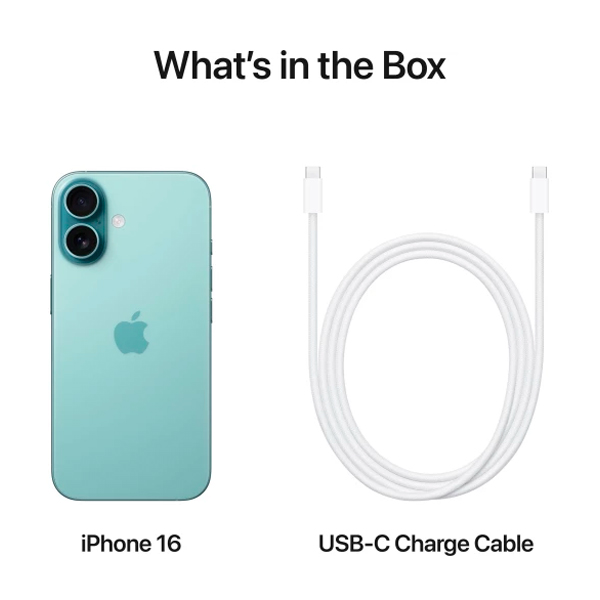 Смартфон Apple iPhone 16 128GB Teal