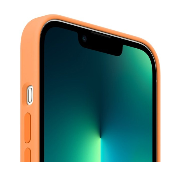 Чехол Apple Silicon Case with MagSafe для Apple iPhone 13 Pro Marigold