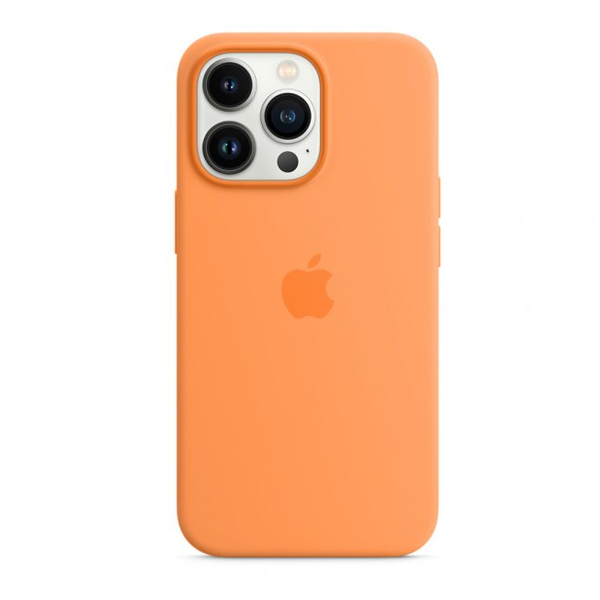 Чохол Apple Silicon Case with MagSafe для Apple iPhone 13 Pro Max Marigold