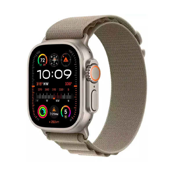 Ремінець для Apple Watch 49mm Olive Alpine Loop L (MT5V3ZM/A)