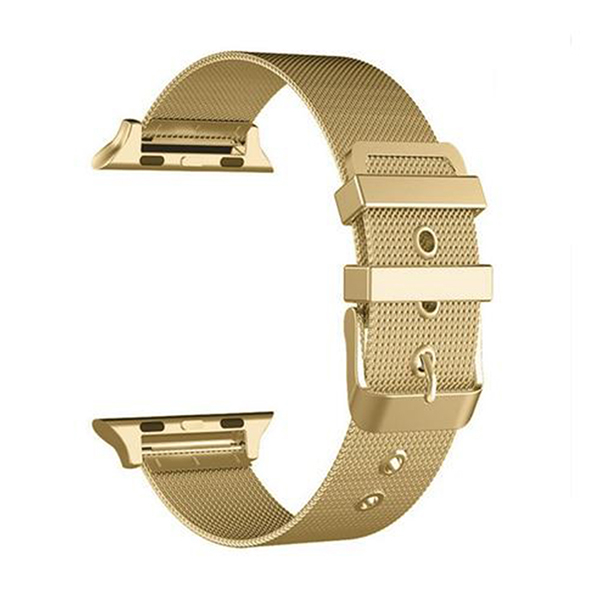 Ремешок для Apple Watch 42mm/44mm Milanese Loop Watch Band with buckle Gold