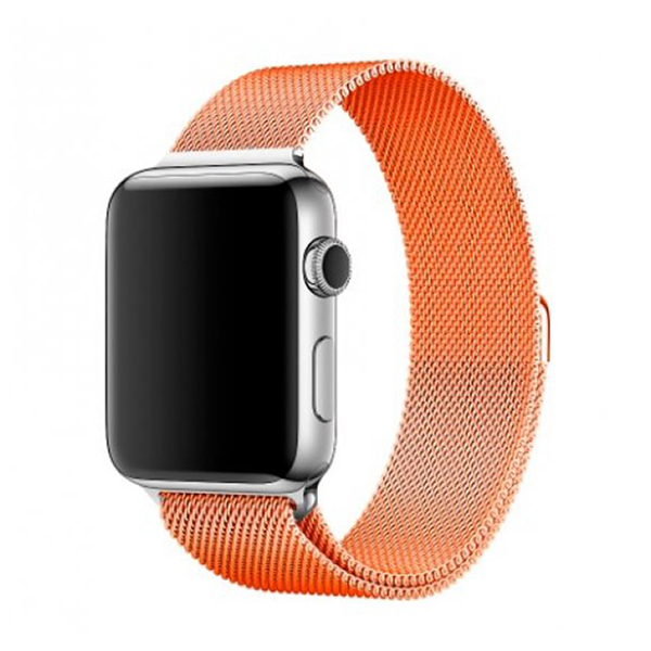 Ремешок для Apple Watch 42mm/44mm Milanese Loop Watch Band Orange