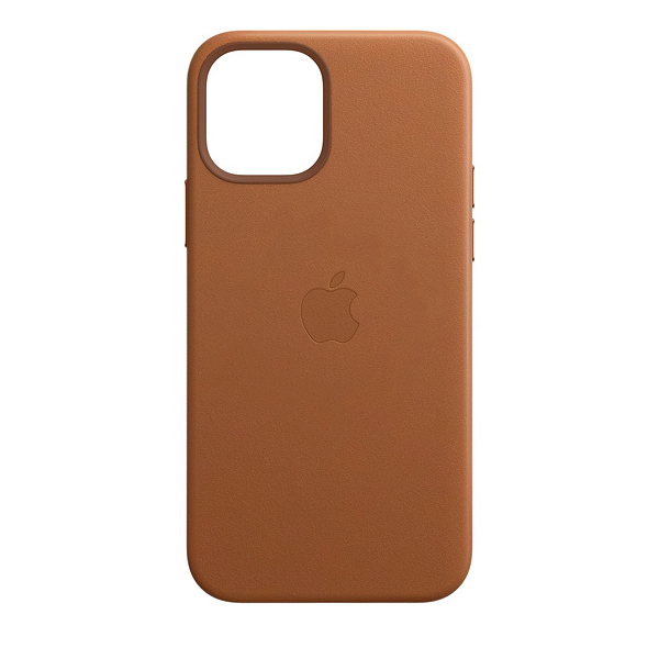 Чехол Apple iPhone 12 Pro Max Leather Case with MagSafe Saddle Brown (MHKL3ZE/A)