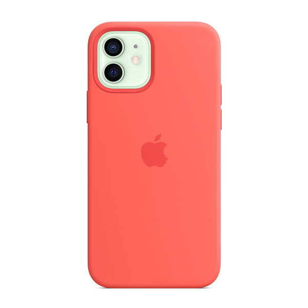 Чохол Apple iPhone 12/12 Pro Silicone Case with MagSafe Pink Citrus (MHL03)