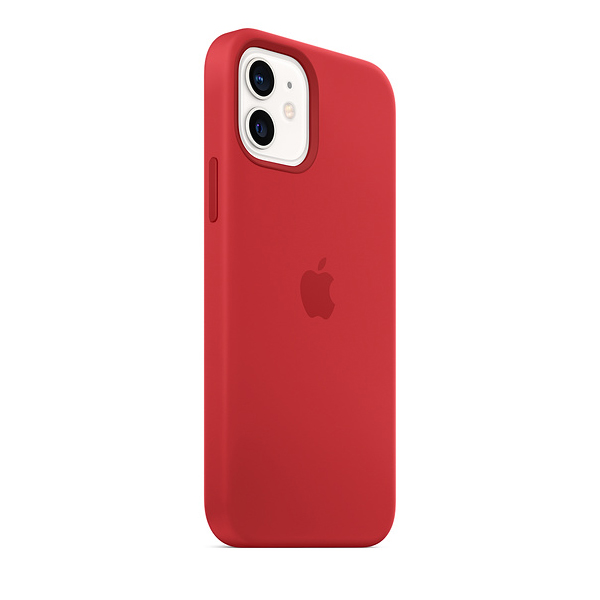Чехол Apple iPhone 12 Mini Silicone Case with MagSafe Product Red (MHKW3)