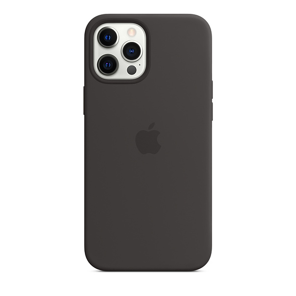 Чехол Apple iPhone 12 Pro Max Silicone Case with MagSafe Black (MHLG3ZE/A)