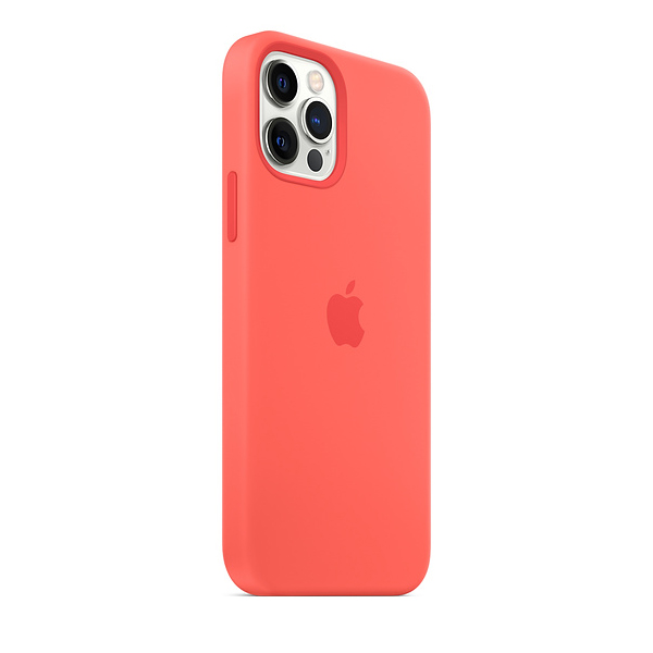 Чехол Apple iPhone 12 Pro Max Silicone Case with MagSafe Pink Citrus (MHL93)