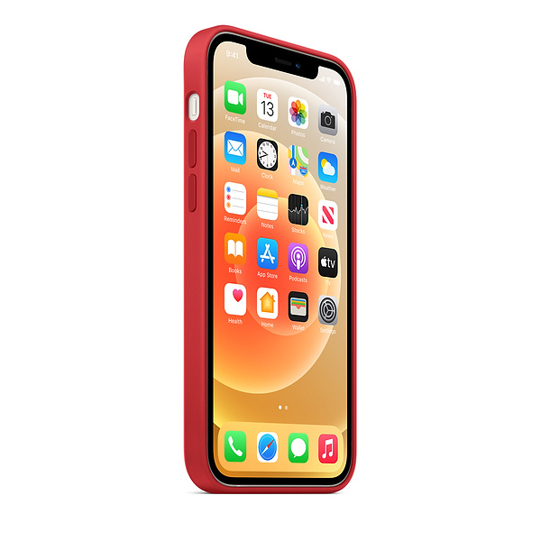Чехол Apple iPhone 12 Pro Max Silicone Case with MagSafe Product Red (MHLF3ZE/A)