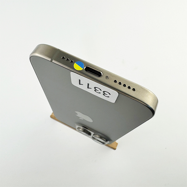 Apple iPhone 15 Pro 512GB Natural Titanium Б/У №3311 (Стан 9/10)